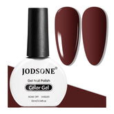 JODSONE brown gel nail polish bottle for at-home manicures with long-lasting shine