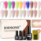 JODSONE builder color gel kit for versatile nail design