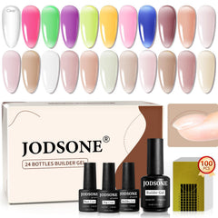 JODSONE builder color gel kit for versatile nail design