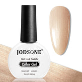 JODSONE glitter champagne gold gel polish bottle for daily glamour