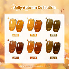 JODSONE jelly finish close-up highlights translucent layering options.