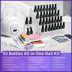 JODSONE gel polish set of 55 colors offers options