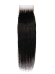Joe Green Co HD lace closure highlights invisible parting for versatile styles.