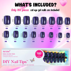 Jofay Fashion cat-eye collection display showing five styles.