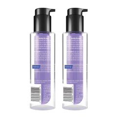 John Frieda Frizz-Ease serum pump dispenses for color-treated hair protection