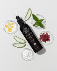 John Masters Organics Hair Spray I hair hold demonstrates flexible styling for all-day control.