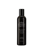 John Masters Organics shampoo for dry hair with evening primrose nourishes and hydrates.
