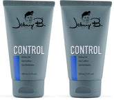 JOHNNY B. Control alcohol-free gel pack of 2 bottles for strong hold and shine
