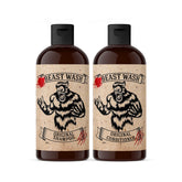 Johnny Slicks Hair Cleaning Kit shampoo bottle shows a gentle daily cleanse with hydrating ingredients
