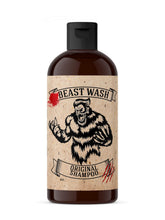 Johnny Slicks Shampoo bottle front view highlights organic formula for daily hydration.