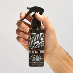 Johnnys Chop Shop Trigger Happy texture close up showing gritty finish.