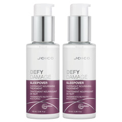 Joico Defy Damage Sleepover jar with creamy texture for overnight nourishment and bond support