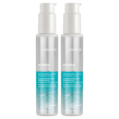 Joico Hydrasplash bottle front view promoting hydration boost for fine hair