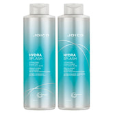Joico HydraSplash shampoo bottle delivers lightweight hydration for fine hair.
