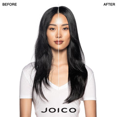 Joico InnerJoi Hydration Conditioner bottle with apple extract for smooth, moisturized hair.