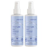 Joico InnerJoi Sea Salt Spray bottle showcasing a breezy, beachy texture for casual waves