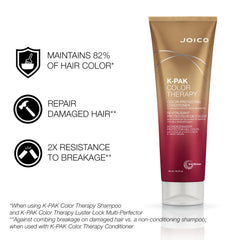 Argan oil close up in Joico Color Therapy conditioner nourishing hair
