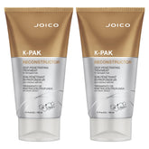 Joico K-PAK Reconstructor bottles closeup—two 5.1 oz bottles boost strength and manageability