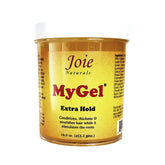 Joie Naturals MyGel Extra Hold bottle close-up showing strong curl hold