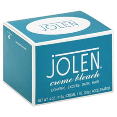 Jolen Creme Bleach Original Formula jar close-up for even hair-lightening results