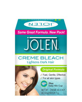 Jolen Creme Bleach Pot 30ml, compact packaging for easy at‑home use.