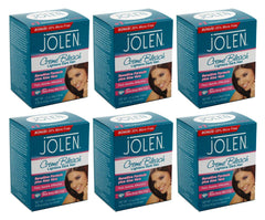 Jolen Creme Bleach Sensitive Aloe Face application for smoother, lighter look.