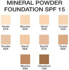 Jolie Mineral Powder Foundation compact in Sunlit shade delivering flawless, breathable coverage