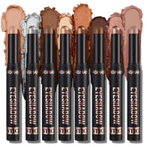 Jolilab Eyeshadow Stick Set with 8 matte colors for crease-resistant looks.