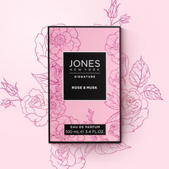 Jones New York Rose & Musk spray for daily wear and ease