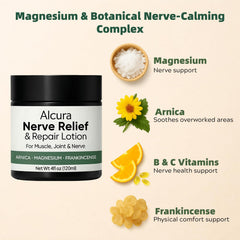 JONKEYPENY Alcura Nerve Cream texture-absorb showing light, fast absorption