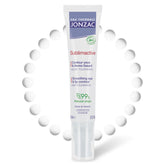 JONZAC Sublimactive eye-lip contour cream bottle highlighting hydrating formula.