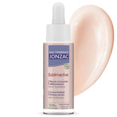 JONZAC Sublimactive serum bottle demonstrates premium anti-aging care for the face.
