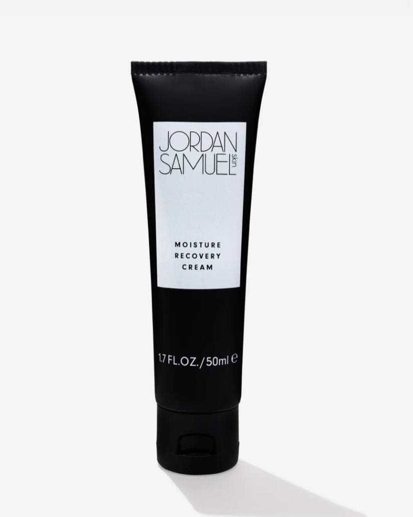 Jordan Samuel Skin Moisture Recovery Cream bottle delivering lightweight hydration for dry skin