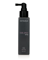 Josh Rosebrook Hair Spray Firm Hold bottle shows invisible hold for natural movement