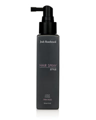 Josh Rosebrook Hair Spray Firm Hold bottle shows invisible hold for natural movement