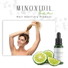 Josue Echavarria Minoxidilber bergamot concentrate visual suggests natural scent.