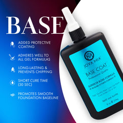 JOYA MIA base coat on nail priming for stronger adhesion