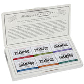 J.R.LIGGETT'S mini shampoo bar sampler variety pack for all hair types and eco-friendly routines.