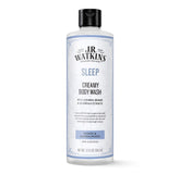 J.R. Watkins Sleep Creamy Body Wash bottle, soothing cleanse for a restful night.