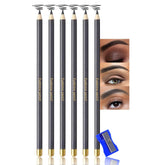 JUAAZIN brow pencil set packaging for quick, ready-to-use brow makeup.