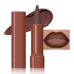 JUAAZIN maroon gradient matte lip liner pencil close-up showing rich pigment for precise contour