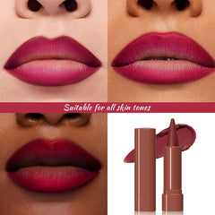 JUAAZIN waterproof formula delivers kiss-proof, smudge-resistant wear.
