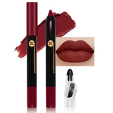 JUAAZIN wine matte lip liner crayon with one-swipe precision for bold color