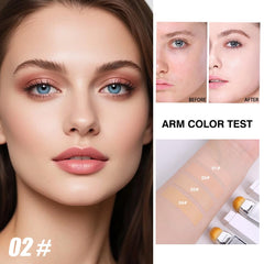 JUAAZIN foundation blend demonstrates quick tone adaptation for daily wear
