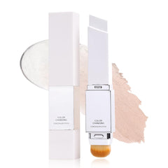JUAAZIN Color Changing Foundation Stick front view showing natural coverage
