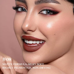 JUAAZIN Cream Pigmented Lip Pencil with smooth glide and full coverage