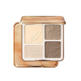 JUDYDOLL Highlight & Contour Palette opened to reveal four shades for warm skin.