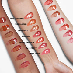 Judydoll Ice Watery Lip Gloss precision applicator for clean, even color