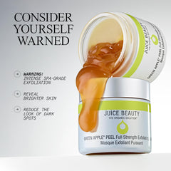 Juice Beauty packaging and jar on counter emphasizing vegan cruelty-free formula