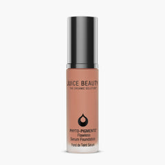 Juice Beauty Phyto-Pigments Flawless Serum Foundation bottle delivers radiant, long-lasting coverage.
